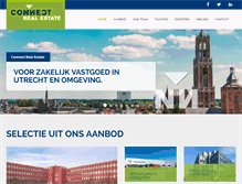 Tablet Screenshot of connect-realestate.nl